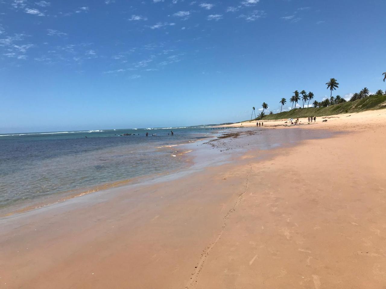 Flat Guarajuba Beira da Praia pé na areia Esterno foto