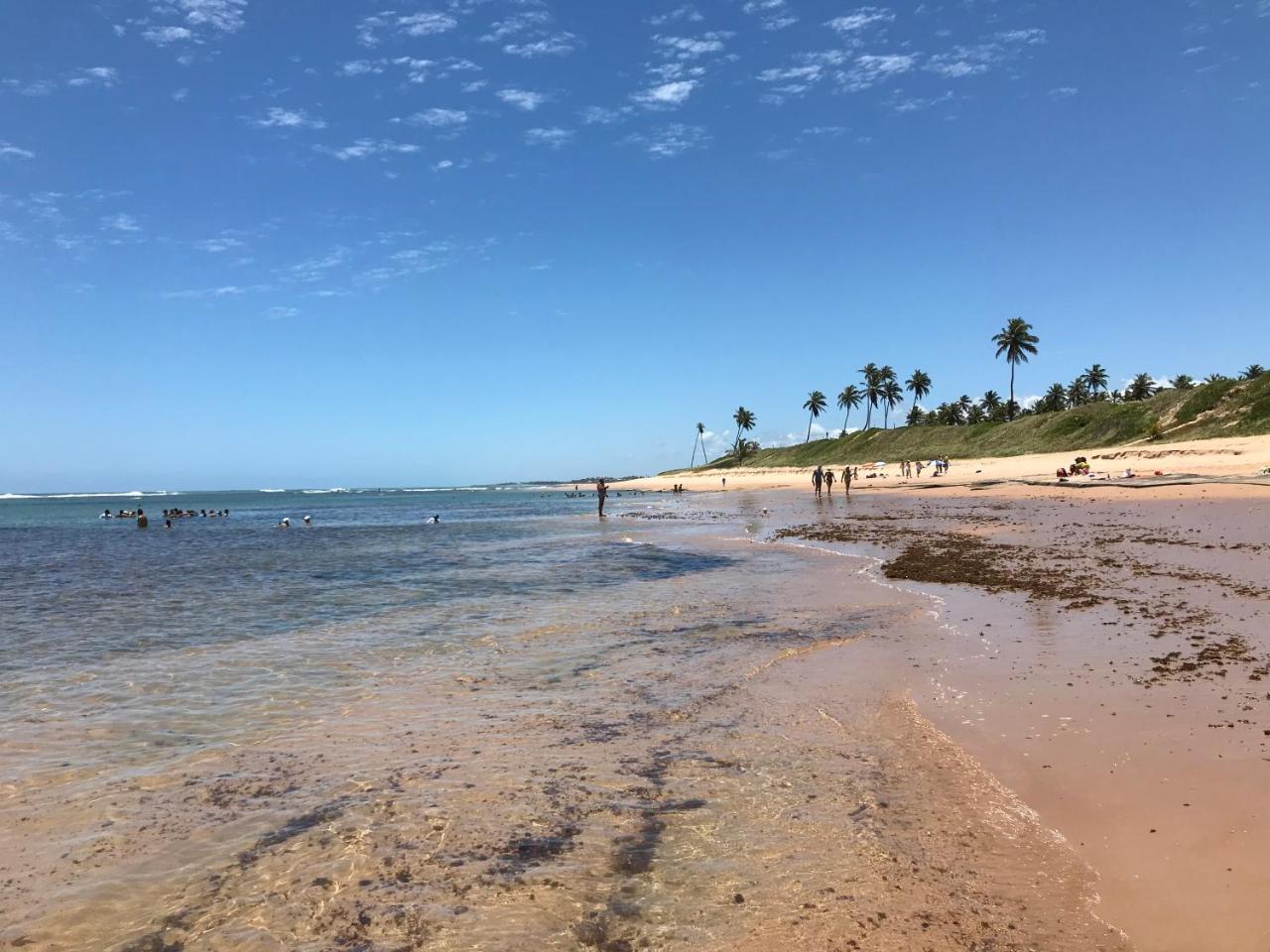 Flat Guarajuba Beira da Praia pé na areia Esterno foto
