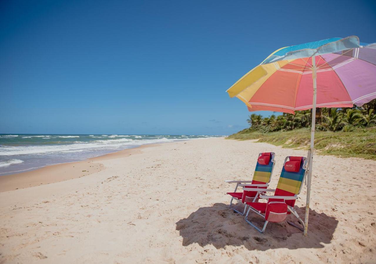 Flat Guarajuba Beira da Praia pé na areia Esterno foto