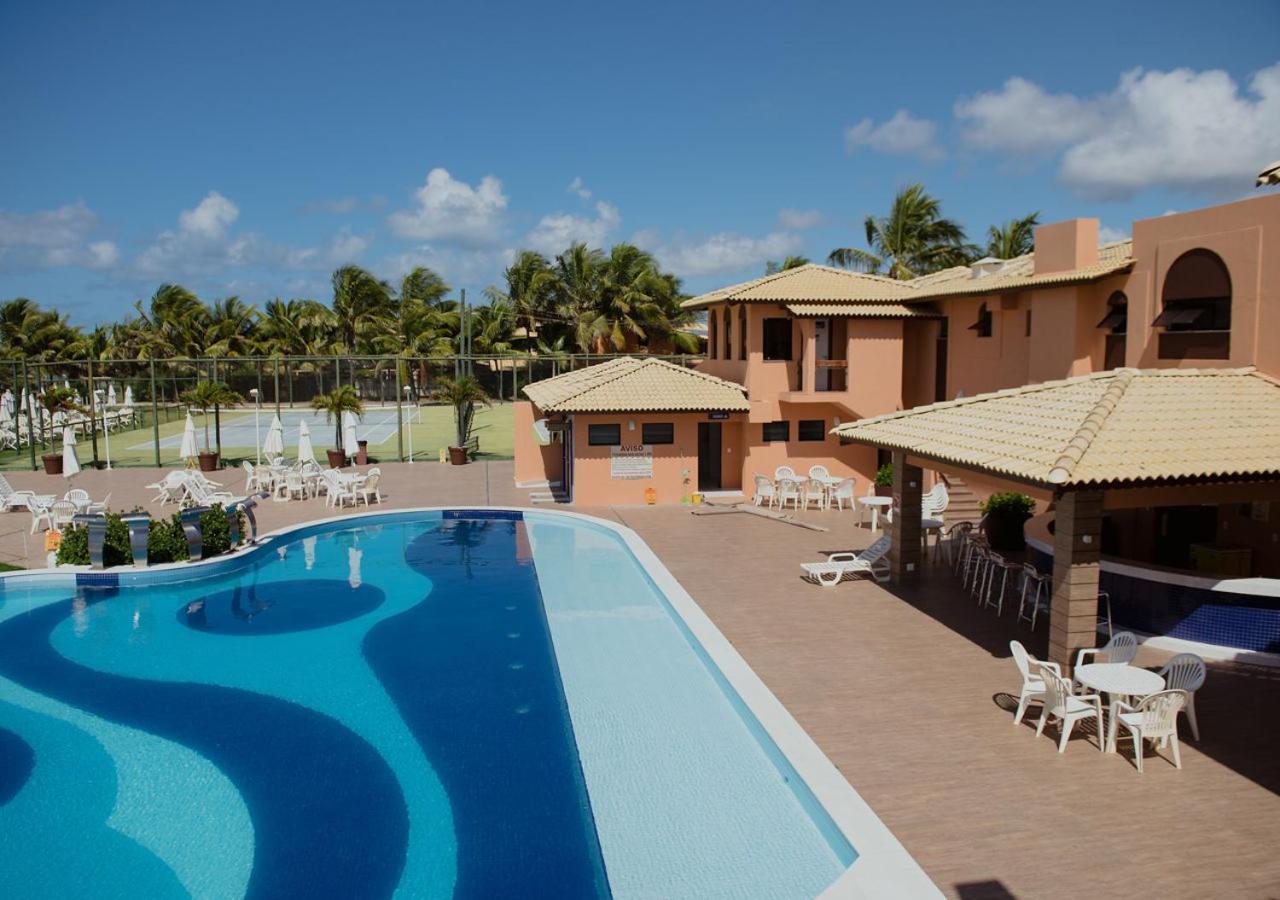 Flat Guarajuba Beira da Praia pé na areia Esterno foto